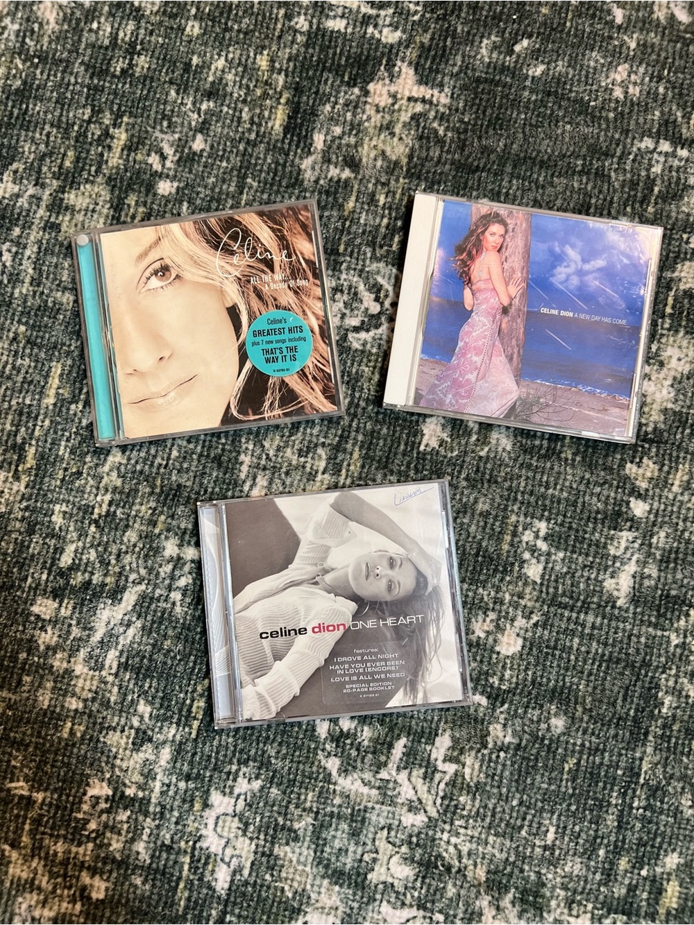 Celine Dion 3x CD Album Bundle Lot - Y2K Pop Diva Music Classics